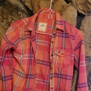 Hollister stripped long sleeve